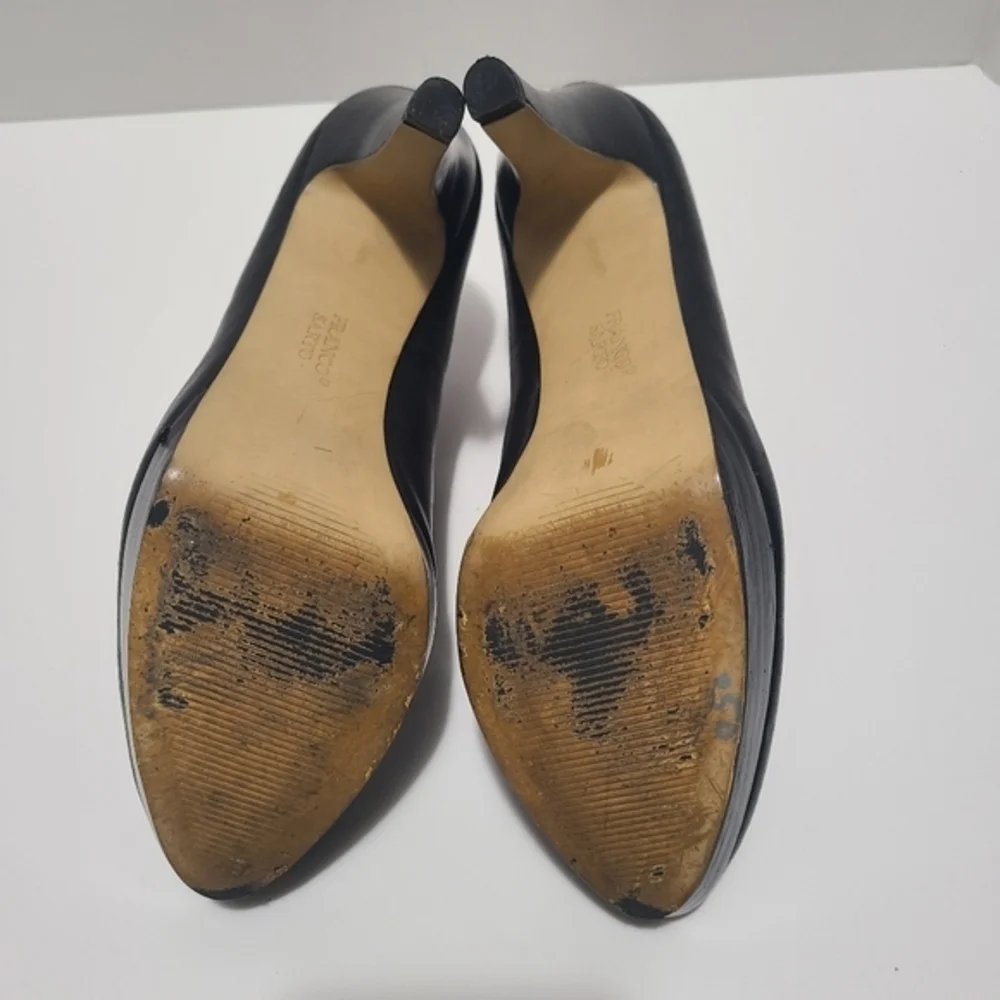 Franco Sarto Black‎ Heeled Boots Size 8